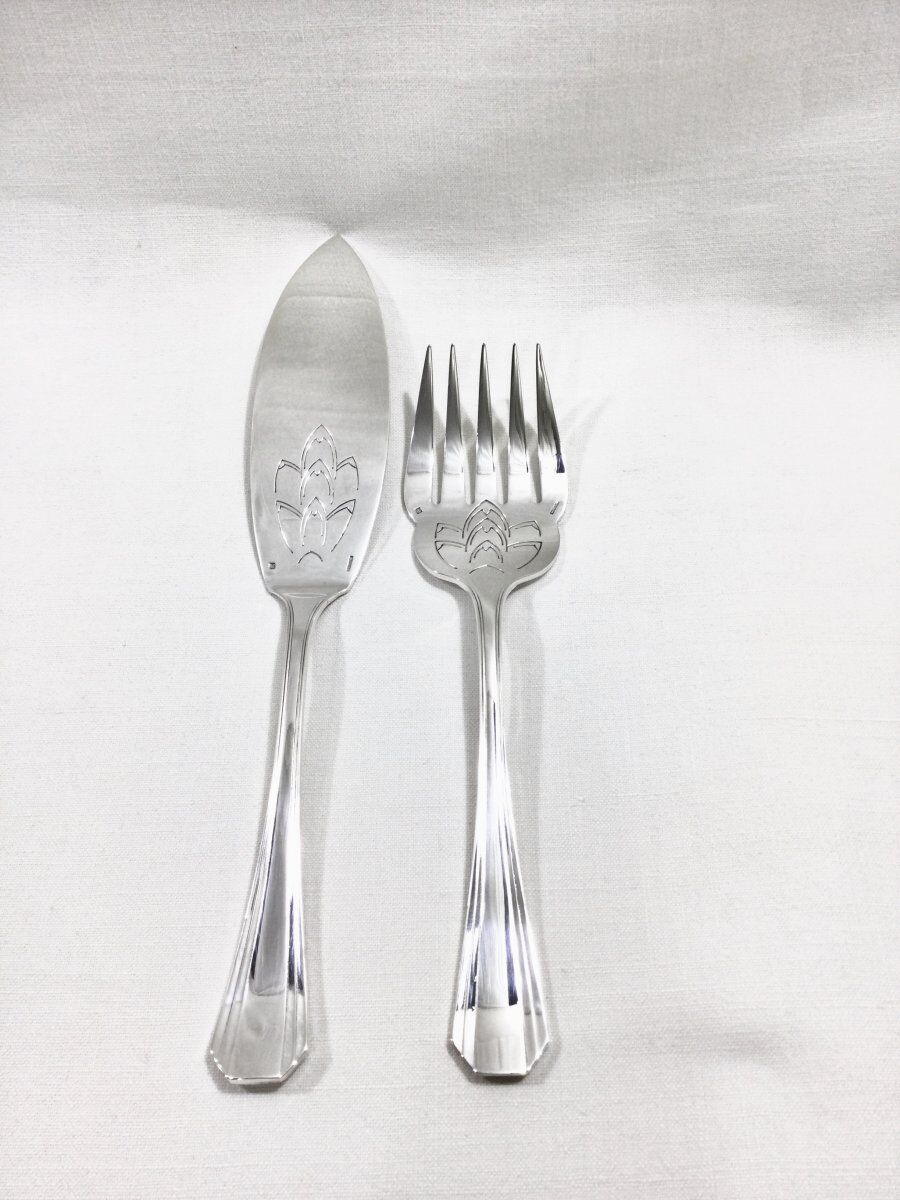 Couverts de service à poisson modèle boréal Christofle