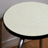 Old tab in vintage light green formica