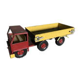 Former 50s metal dump truck vintage