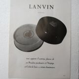 Old advertising lanvin 50s