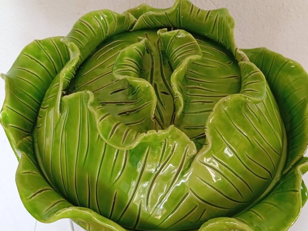 Ceramic cabbage Jean Roger