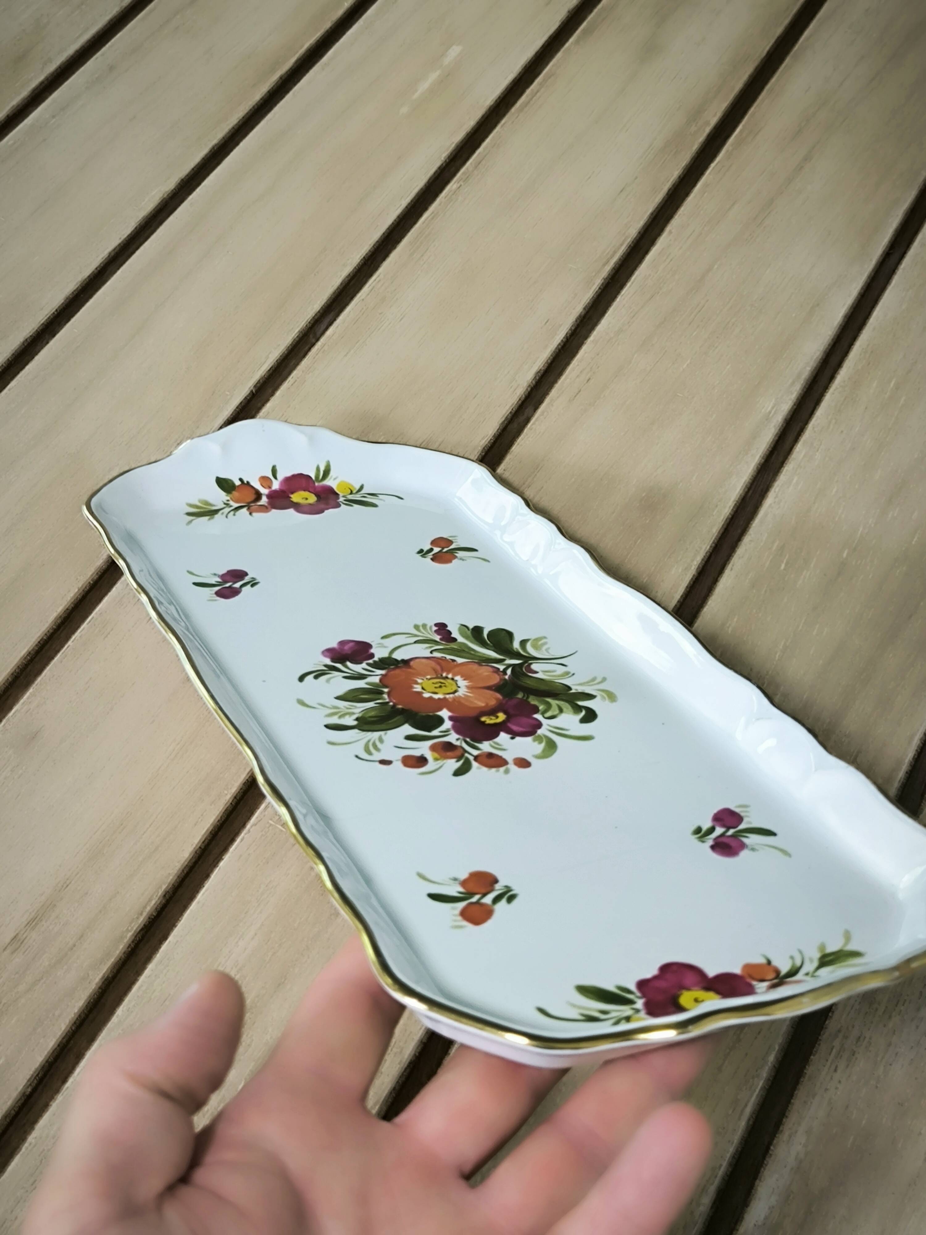 Revol porcelain tray