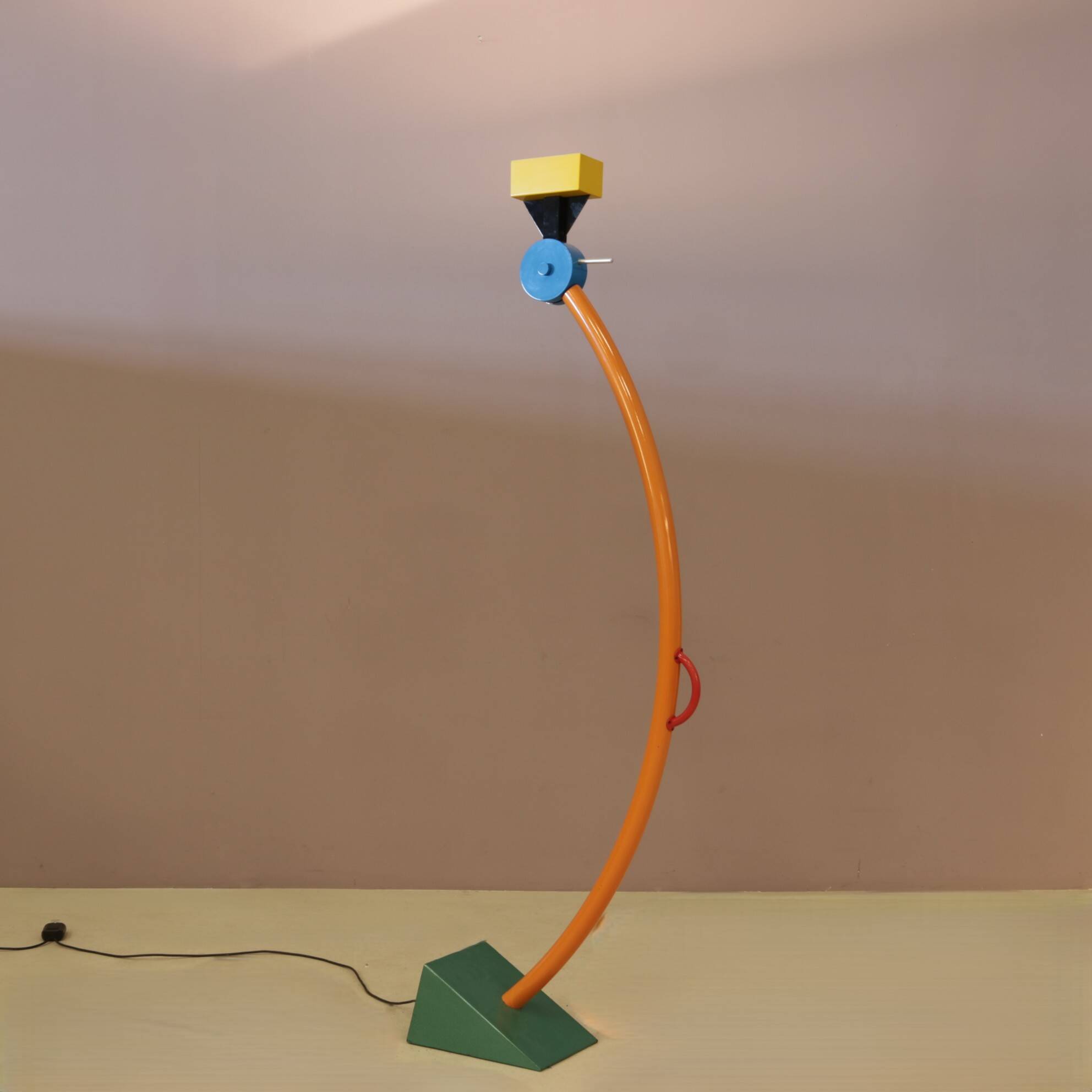 1980s Tree tops floor lamp by Ettore Sottsass for Memphis Milano Italy