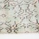 3x9 Shades Of Light Green & Black Vintage Runner Rug, 81x275Cm