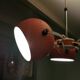 Suspension vintage orange 70s
