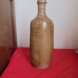 stoneware pot, brown
