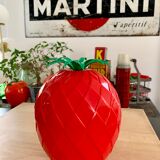 Vintage red pineapple ice bucket