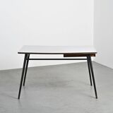 Kitchen table and chairs set by André Sornay, Lyon 1955