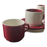French porcelain coffee set