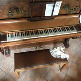 Art deco piano bench