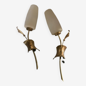 Pair of 50s sconces