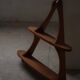 Mid-century modern Danish wall shelf "Amager" in teak, 1960s.