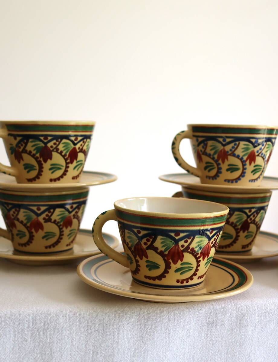 Ceramic tea cups Keraluc
