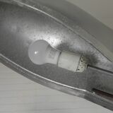 Industrial street lamp with aluminum shade