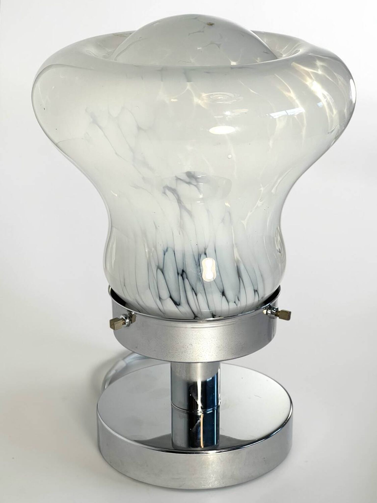 Mushroom lamp Murano glass Mazzega
