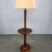 Lampadaire art déco avec table, Suède, années 1940