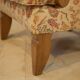 Set of 2 Bridge armchairs and one armchair attributed to Jules Leleu from the 1930s.