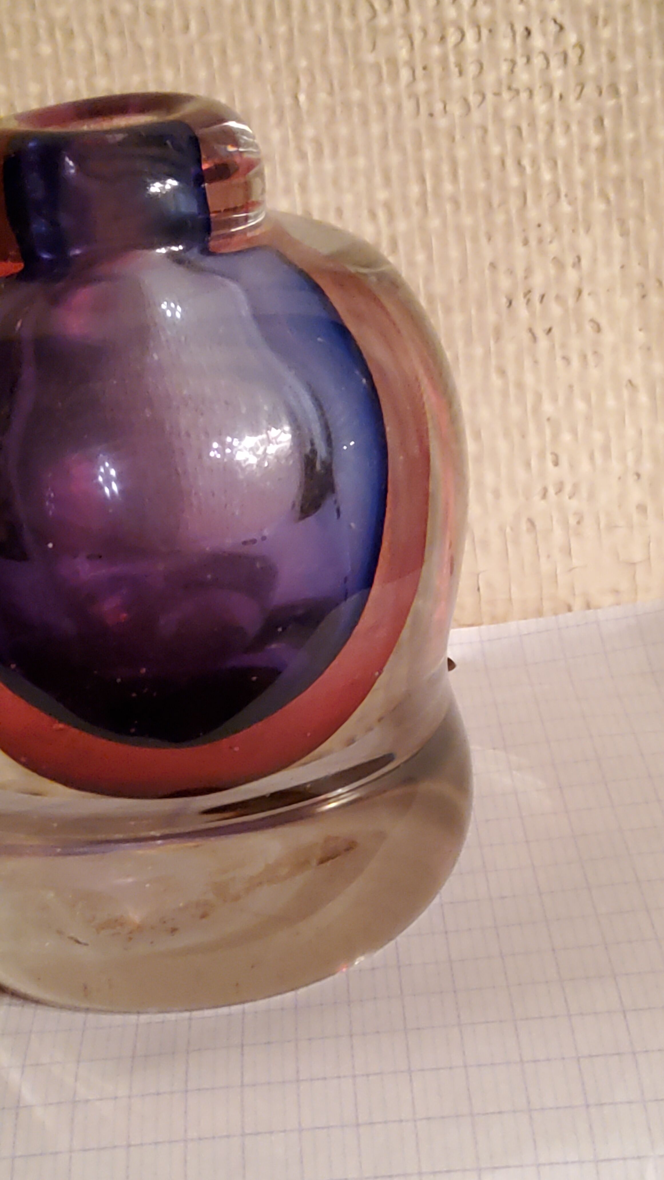 Murano glass vase from the 50s