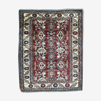 Carpet vintage Chobi Afghan done hand 92 X 116 CM