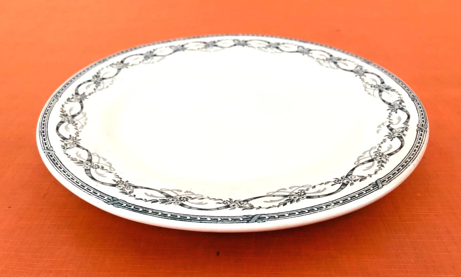 R&A (Rigale and Ameline) Salins Earthenware Compote Model Récamier