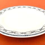 R&A (Rigale and Ameline) Salins Earthenware Compote Model Récamier