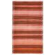 1970s vintage Turkish Oushak handmade wool cotton orange area rug 188x326