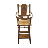 Jouet chaise haute boulier bureau de poupée en bois