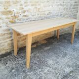 Beech farmhouse table