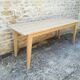 Beech farmhouse table