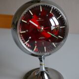 Tokyo Tokei 4 jewels vintage space age japan clock 1970 tulip foot
