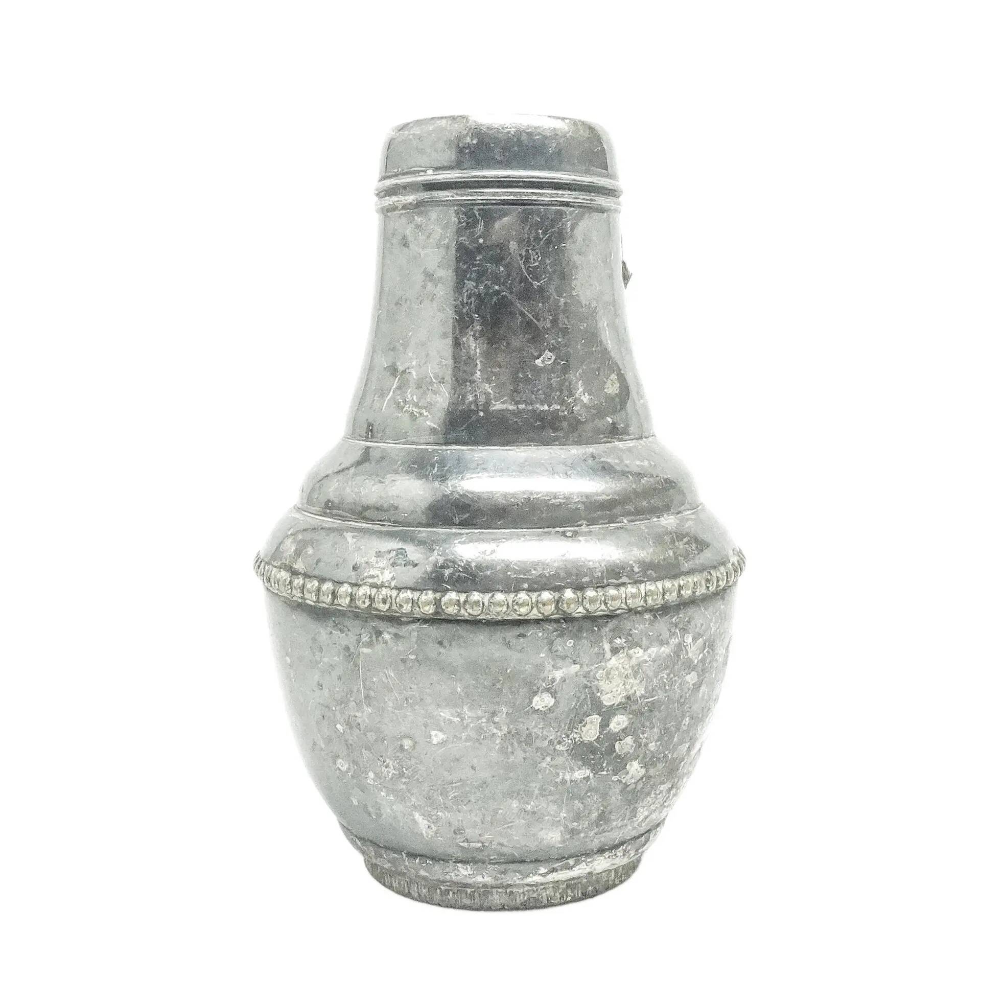 Art Deco vase, silver-plated brass, Sweden, 1930s