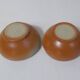 2 vintage stoneware bowls