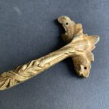 Antique Art Nouveau bronze furniture handle, 1900