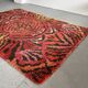 Rare Scandinavian Rya Rug, 1970’s, Space Age, Sweden
