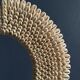 Sculpture tribal necklace Papou in shells