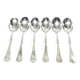 Cardeilhac - 6 teaspoons in solid silver