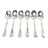 Cardeilhac - 6 teaspoons in solid silver