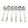 Cardeilhac - 6 teaspoons in solid silver