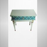 Vintage bedside table revamped