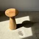 Side table, end of sofa in natural mango monoxyl conical tray H:50cm