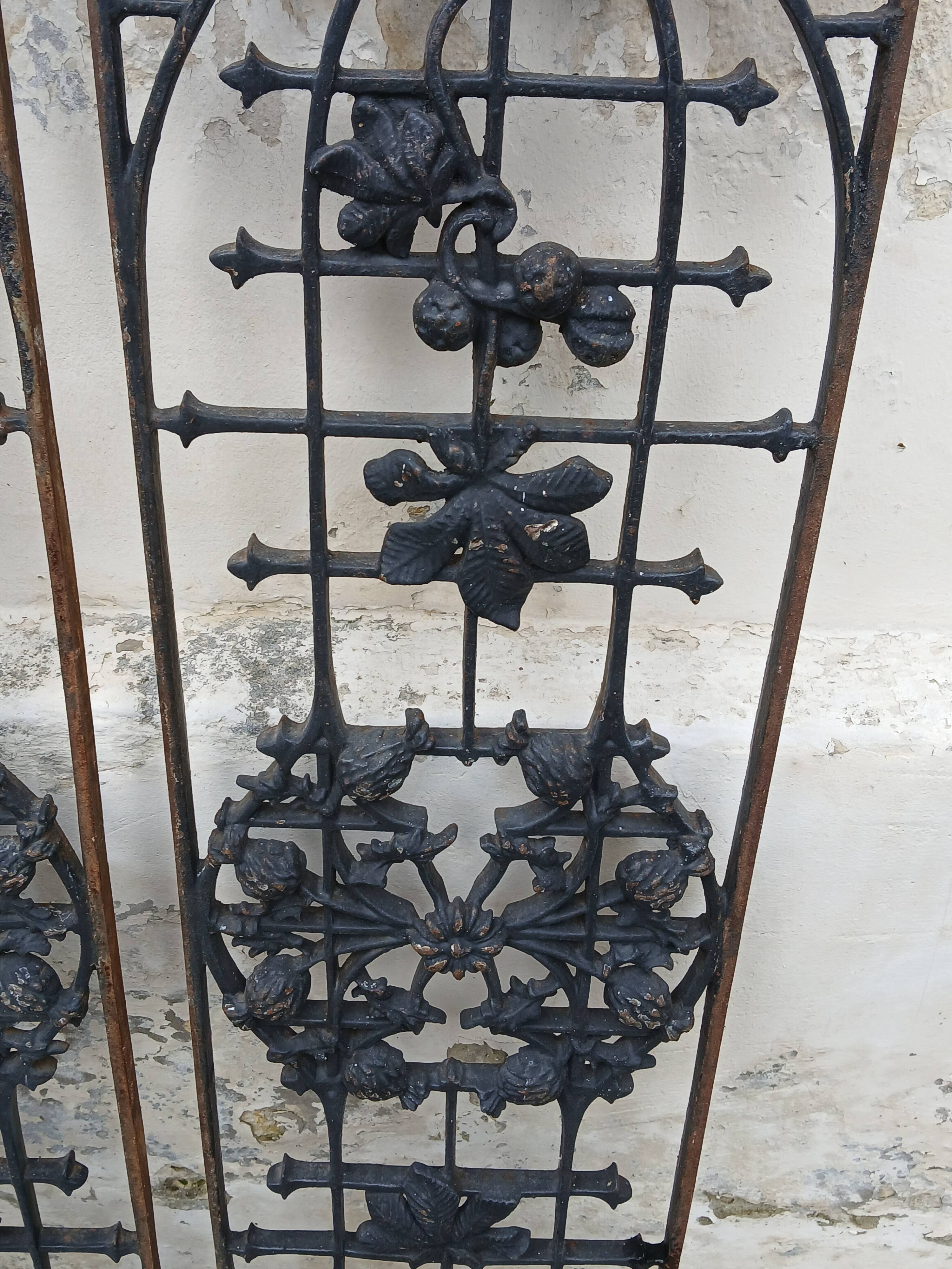 Old door grilles