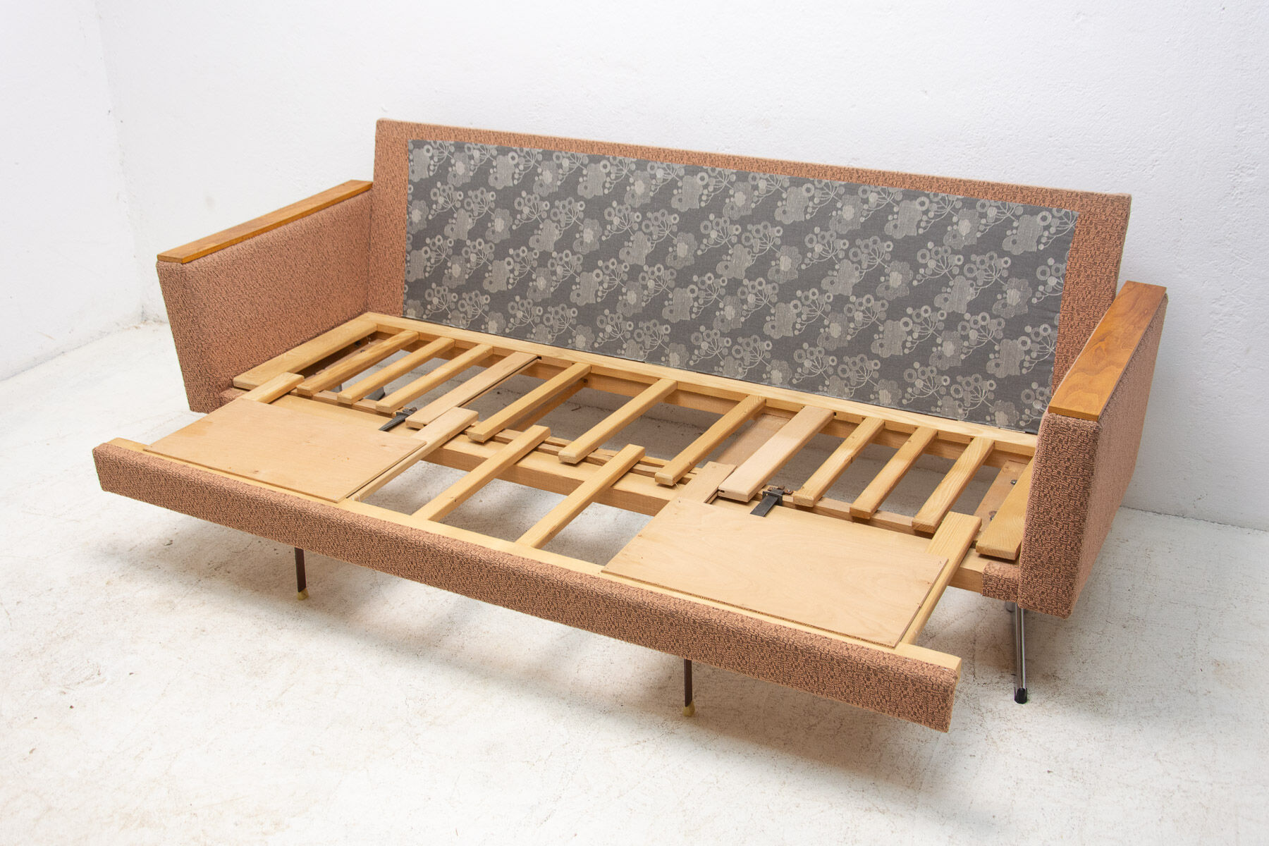 Mid century folding sofabed, 1970´s, Czechoslovakia