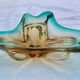 Sommerso glass murano glass or crystal fruit cup - flavio poli