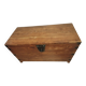 Solid oak chest