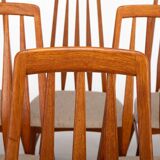 Set of 6 Eva Dining Chairs by Niels Koefoed for Koefoeds Hornslet, 1960s