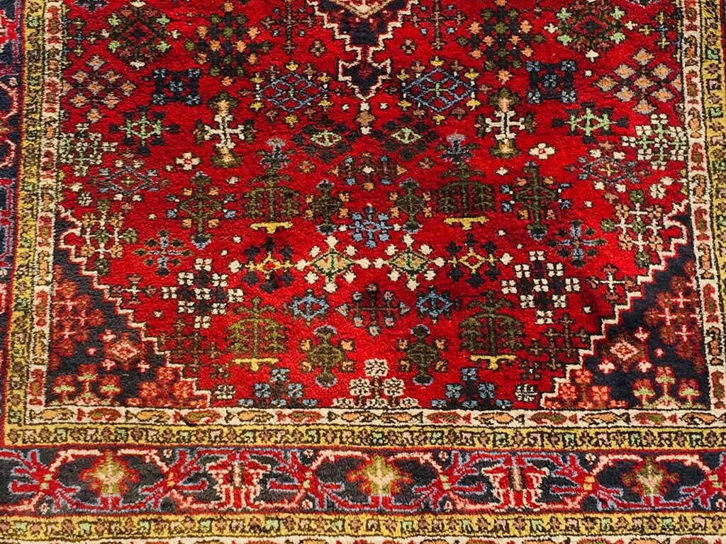 Tapis inde noué main 232 x 165 cm