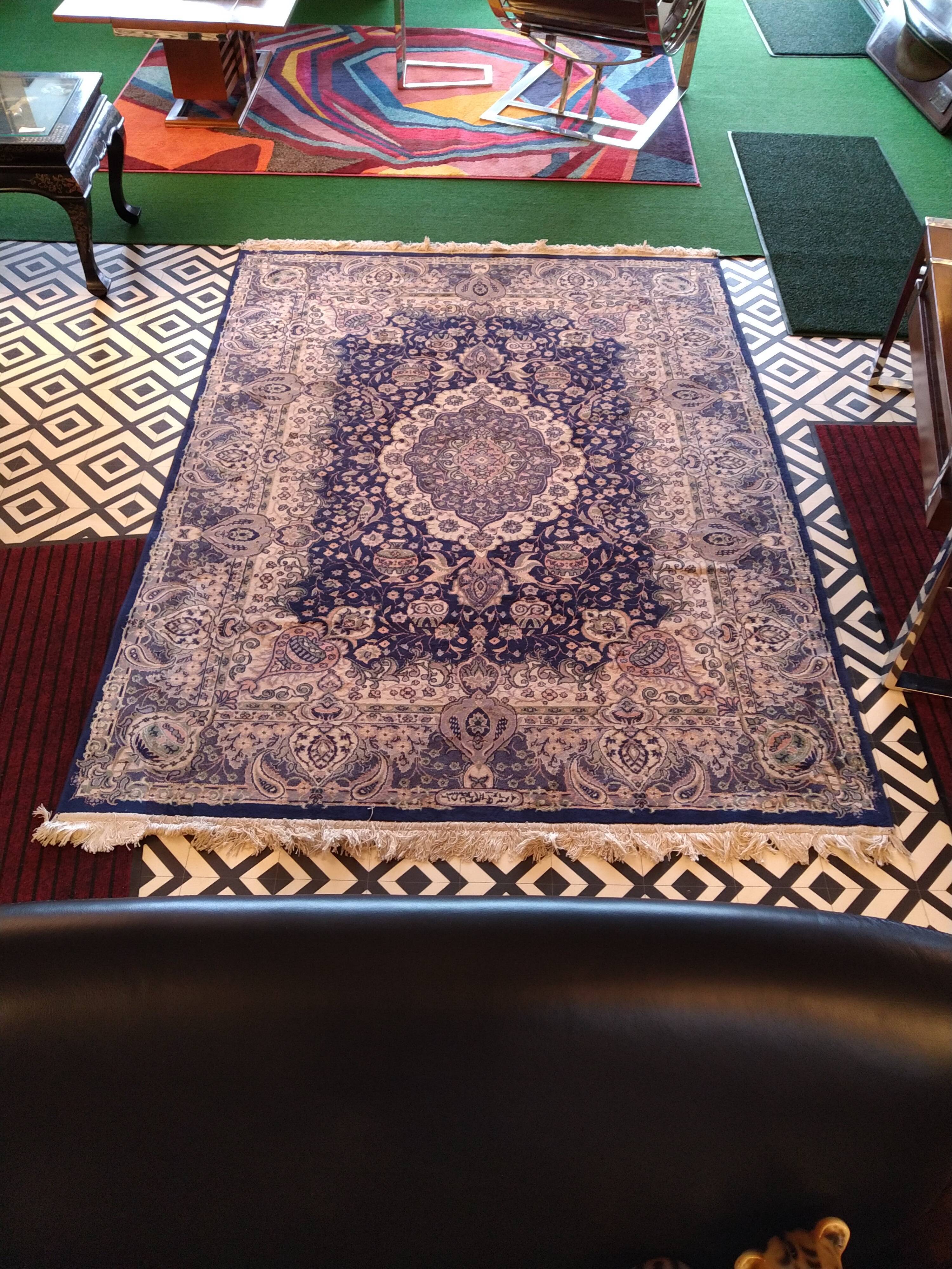 Ancient persian carpet iran