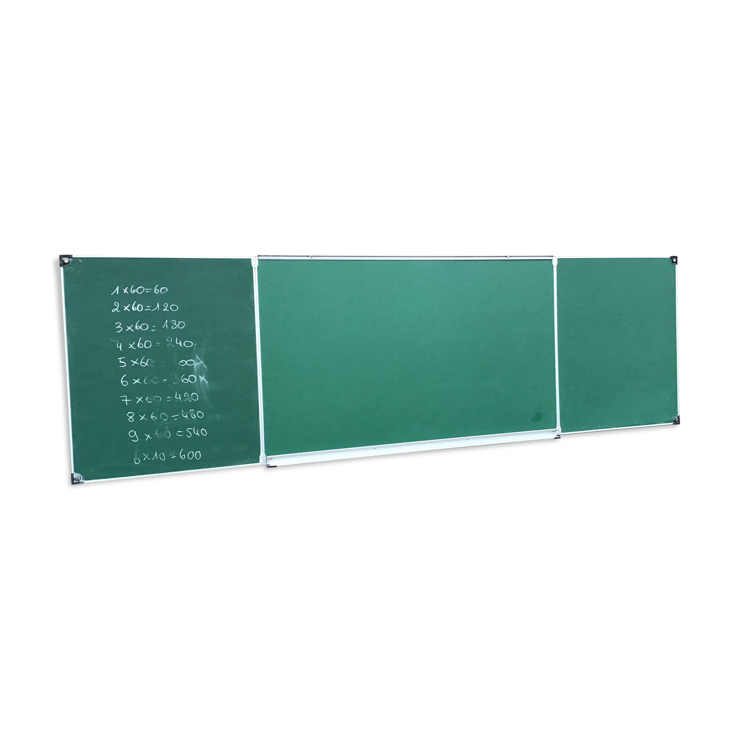 Old school board triptych restaurant vintage bar