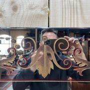 Miroir de Bistrot - Brasserie églomisé 160 cm