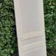 Communication door h221xl90cm old paneled, molded, interior
